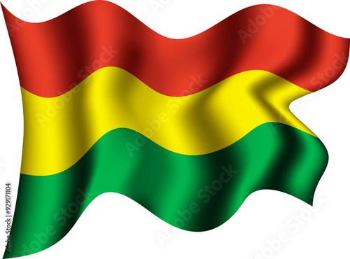 Free Download Bolovia Realistic 3D Waving Flag - GFXLoad