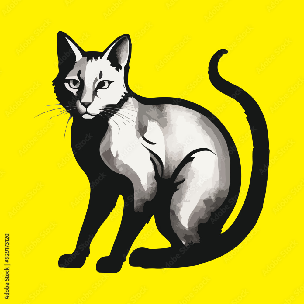 Cute cat Royalty Free Vector Cute cat Royalty Free Vector