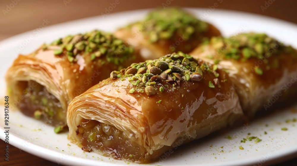 Dessert: Turkish Pistachio Wrap Baklava, Leziz Baklava, fistik sarma, fıstıklı dolama, and peanut dessert are examples of traditional Turkish desserts. Dessert: Turkish Pistachio Wrap Baklava, Leziz Baklava, fistik sarma, fıstıklı dolama, and peanut dessert are examples of traditional Turkish desserts.