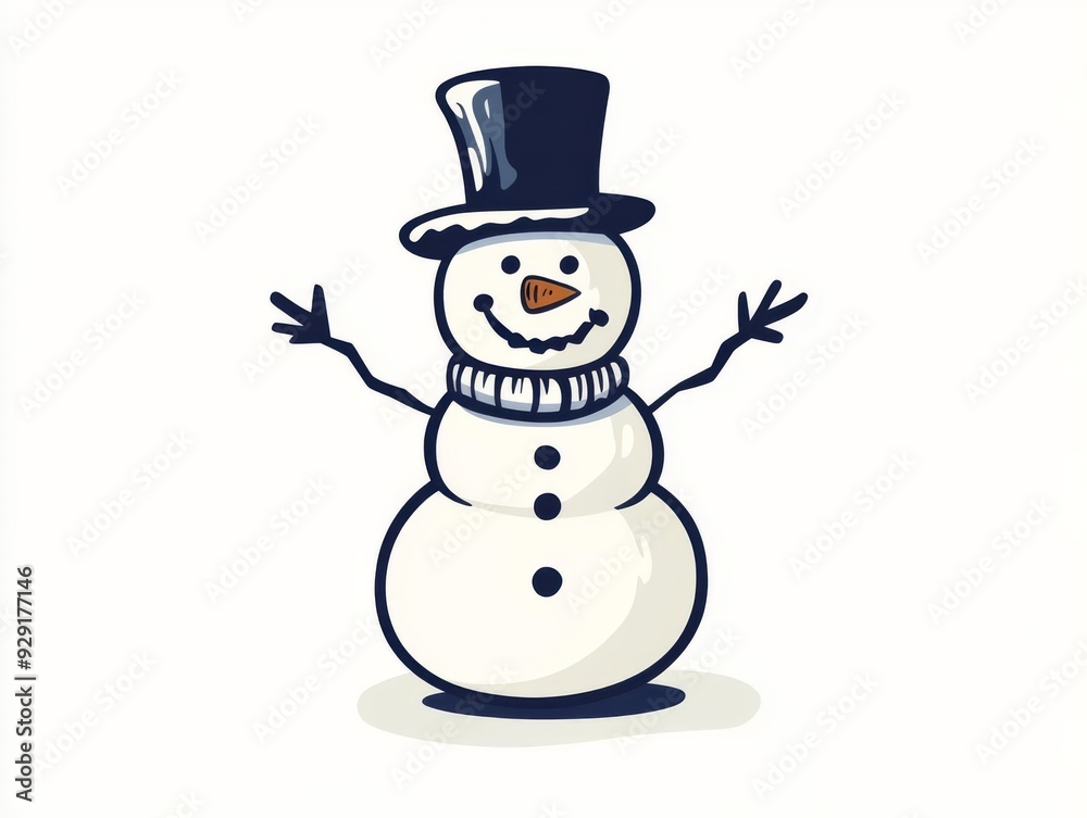 A monochromatic snowman, simple and friendly, onetone color, minimalistic style, flat , isolated on white background A monochromatic snowman, simple and friendly, onetone color, minimalistic style, flat , isolated on white background