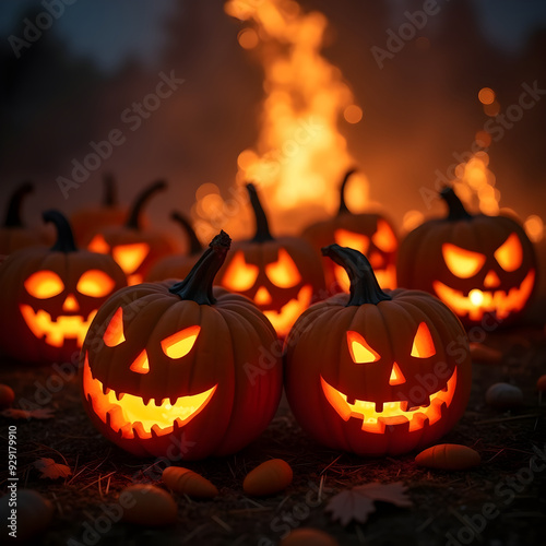 calabazas de Halloween 