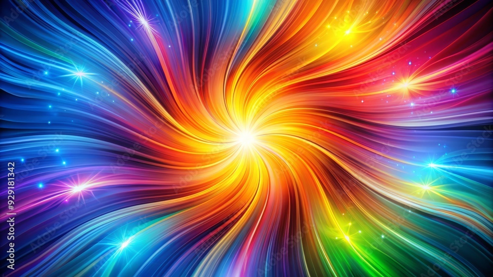 Vibrant abstract background featuring bold, swirling patterns of light that dissolve into a mesmerizing gradient of radiant colors, evoking a sense of dynamic energy. Vibrant abstract background featuring bold, swirling patterns of light that dissolve into a mesmerizing gradient of radiant colors, evoking a sense of dynamic energy.