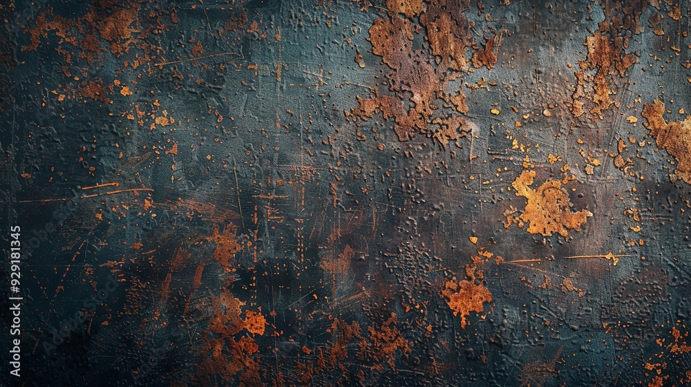 Obraz premium Grunge metal texture background with rust and scratches
