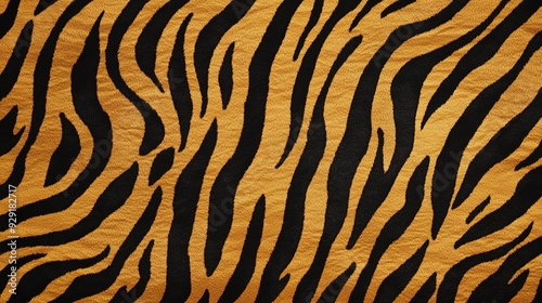 Wallpaper Mural Golden Tiger Stripes Texture Torontodigital.ca