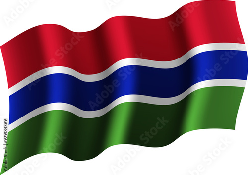 Gambia Realistic 3D Waving Flag Free Download Gambia Realistic 3D Waving Flag - GFXLoad