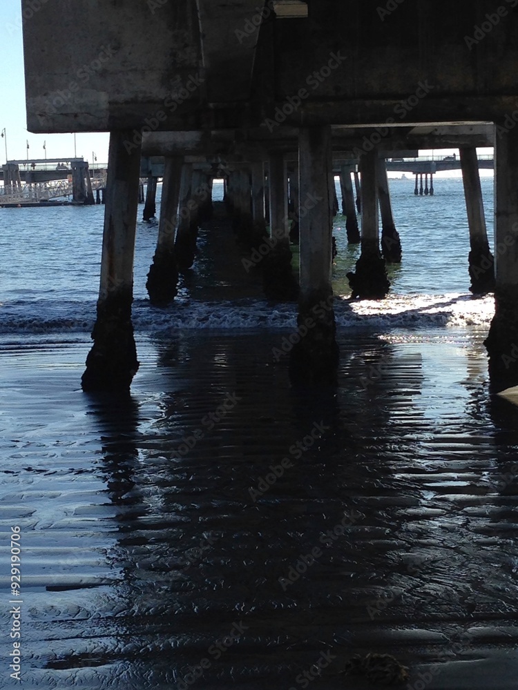 Under the pier Under the pier