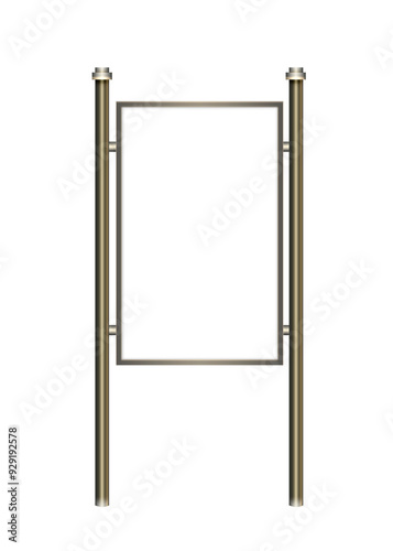 Metal Placard Billboard