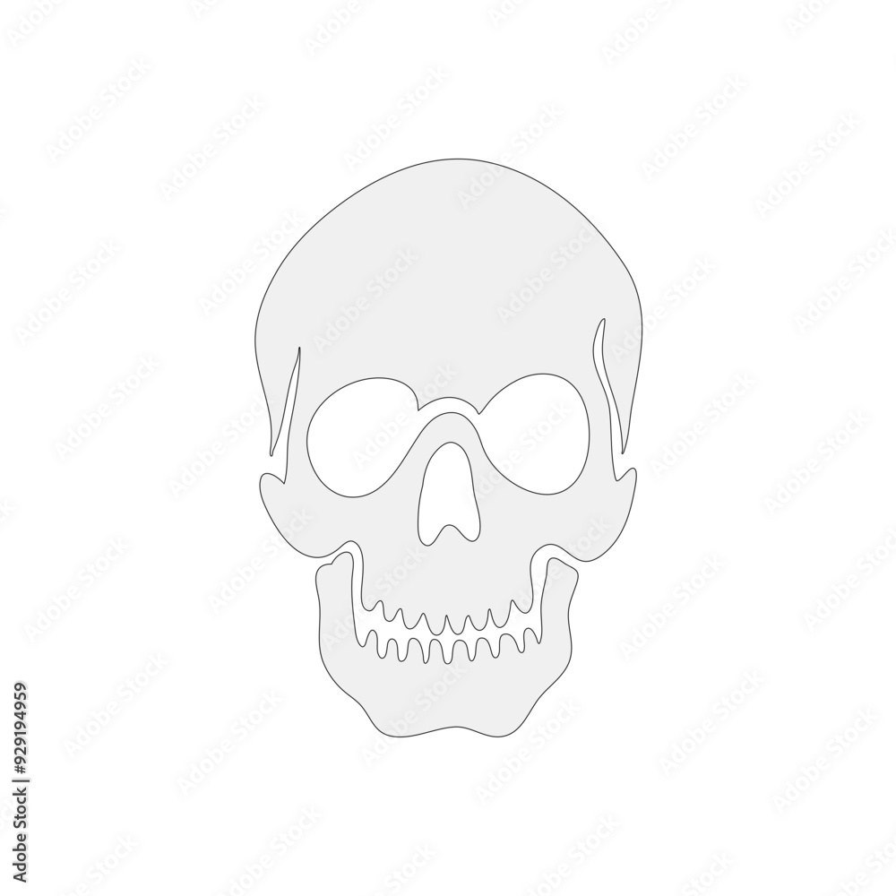 skull logo icon design vector illustration skull logo icon design vector illustration
