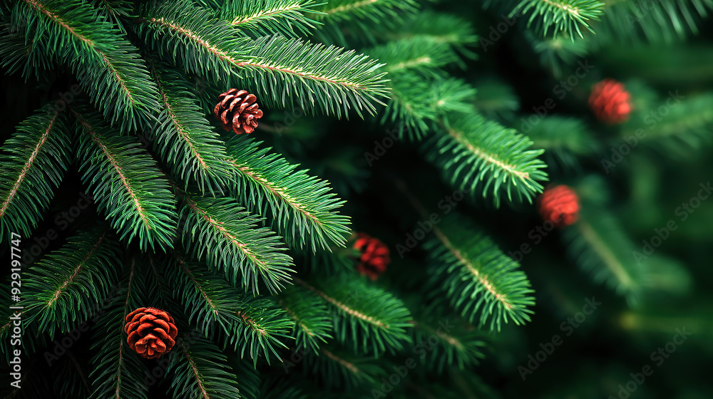 Christmas concept with realistic background Christmas concept with realistic background