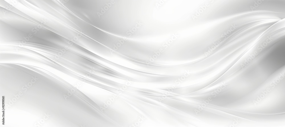 Abstract soft white silk background, elegant luxurious fabric light texture with gentle subtle waves Abstract soft white silk background, elegant luxurious fabric light texture with gentle subtle waves