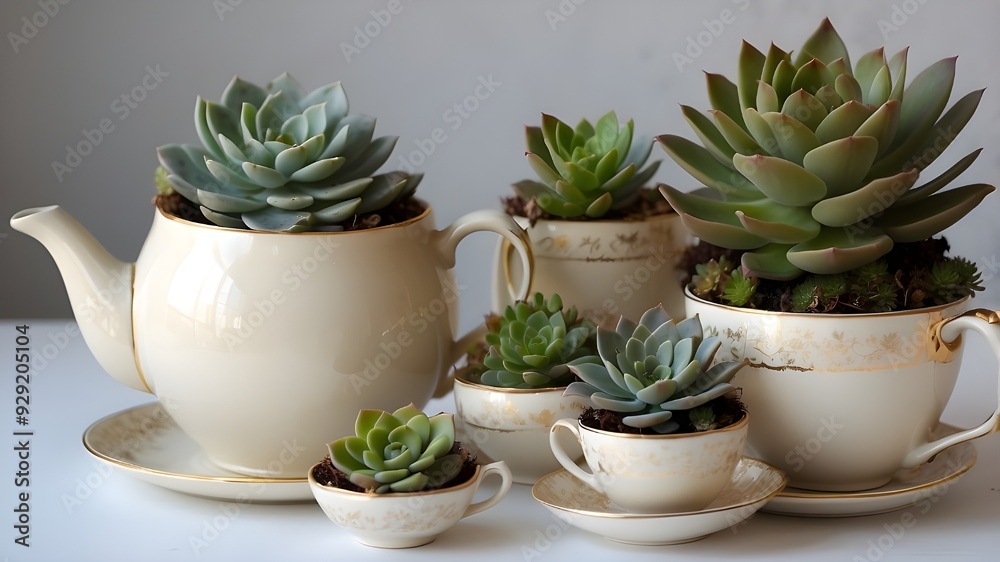 The image shows five round wall planters in different colors, each containing a small plant and white pebbles. They are arranged in a row on a grey wall. The planters are a great way to add greenery t The image shows five round wall planters in different colors, each containing a small plant and white pebbles. They are arranged in a row on a grey wall. The planters are a great way to add greenery t
