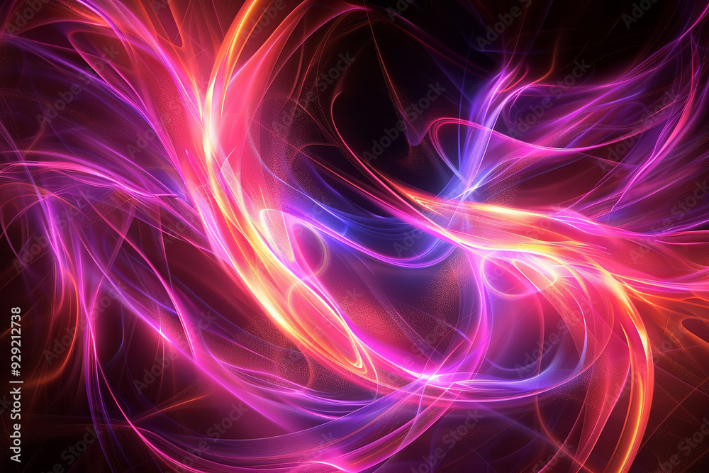 Dynamic technology background with speed lines. Neon color glowing lines background. Digital technology background Dynamic technology background with speed lines. Neon color glowing lines background. Digital technology background