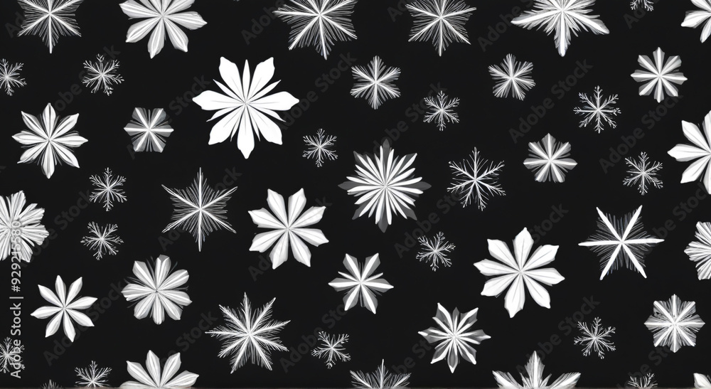 seamless pattern with snowflakes seamless pattern with snowflakes