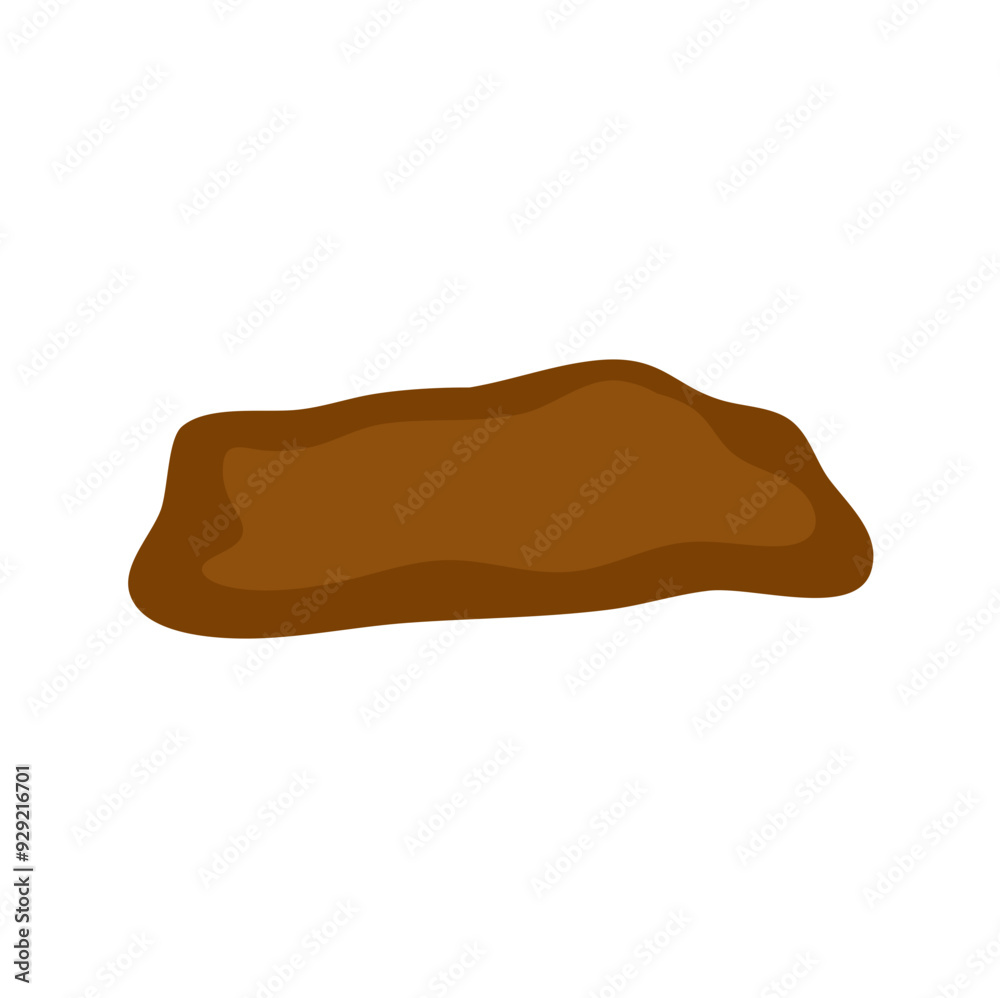 Puddle mud vector cartoon Puddle mud vector cartoon