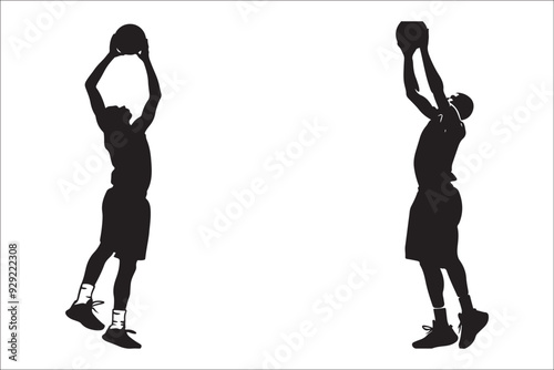 Basketball Art Sports Silhouette, Basketball Lover, Basketball Player, Hoop Dreams, Slam Dunk, Basketball Fan, Streetball, Ball is Life, Sportswear, Basketball Apparel, Athlete Gift, Basketball Team,