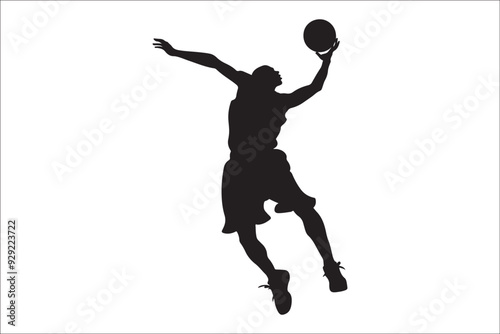 Basketball Art Sports Silhouette, Basketball Lover, Basketball Player, Hoop Dreams, Slam Dunk, Basketball Fan, Streetball, Ball is Life, Sportswear, Basketball Apparel, Athlete Gift, Basketball Team,