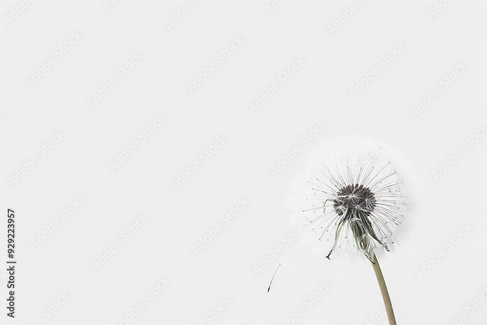 custom made wallpaper toronto digitalFlower Dandelion. Springtime copy space image of a gorgeous dandelion flower captured up.