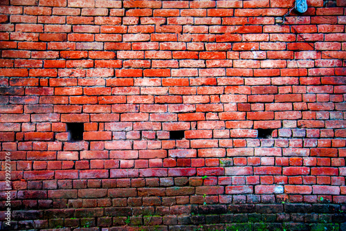 Bullet Mark in Jallianwala Bagh, Amritsar, ,old wall photo