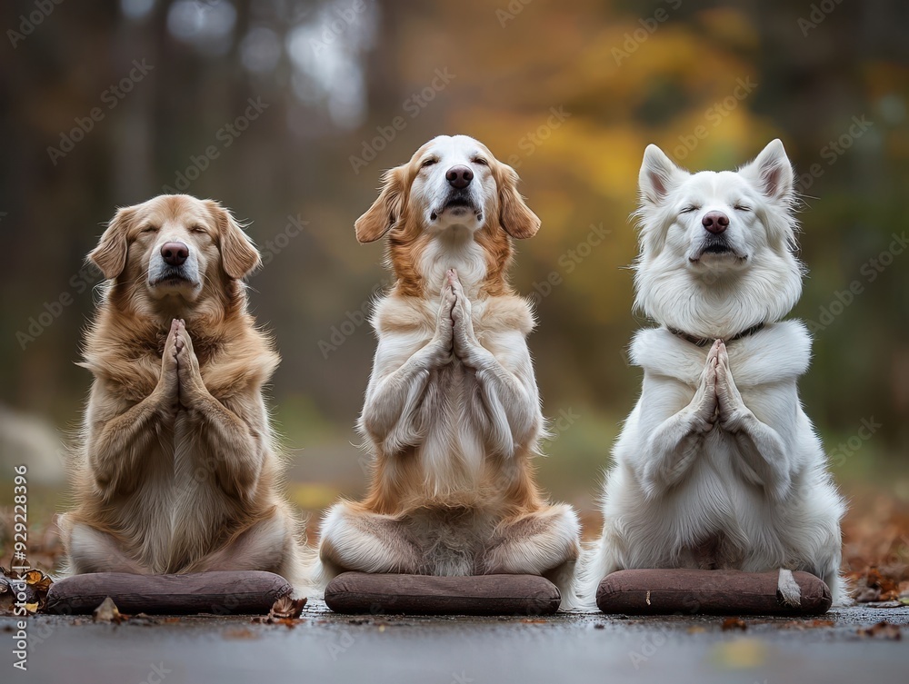 Dogs Doing Yoga