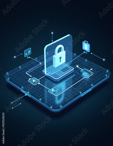 holographic interface and security symbols