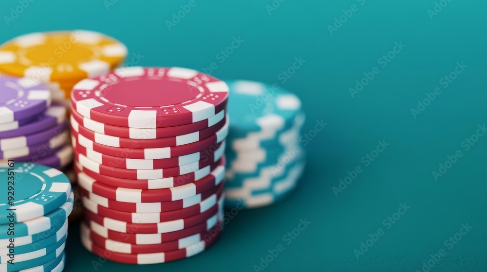 Obraz premium poker strategy