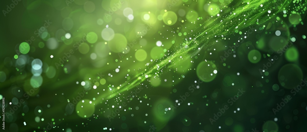A tight shot of a green background teeming with numerous water drops atop and underneath the blades of grass A tight shot of a green background teeming with numerous water drops atop and underneath the blades of grass
