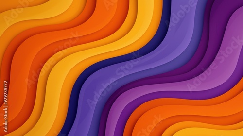 abstract colorful waves background