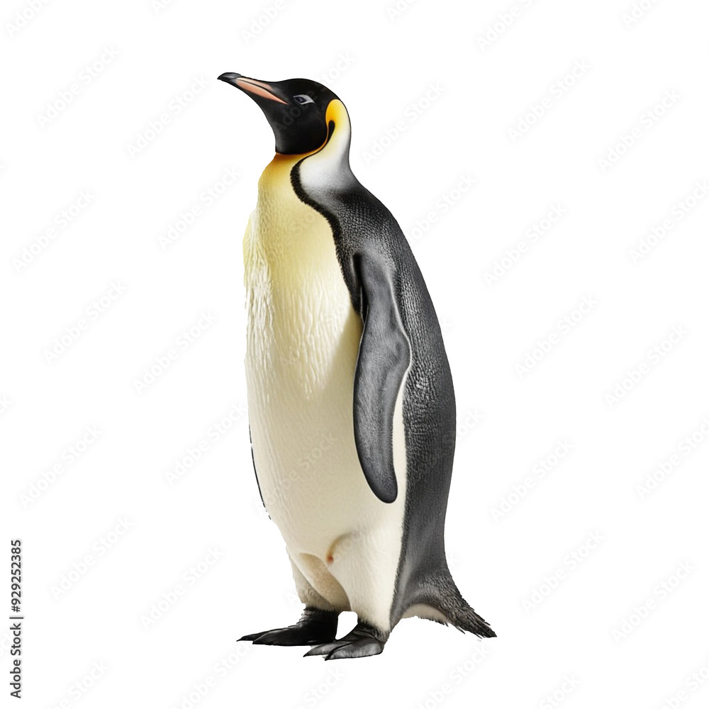 Fototapeta premium isolated Penguin on a transparent Background