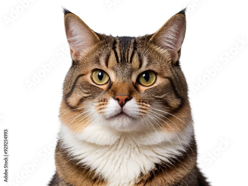High Quality cat isolated on a transparent background