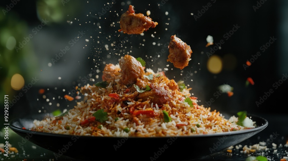 Delicious Chicken Biryani Delicious Chicken Biryani
