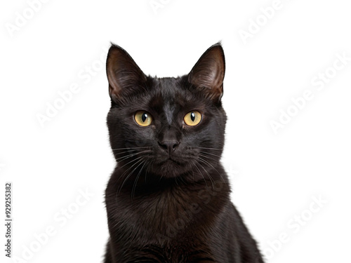 High Quality cat isolated on a transparent background