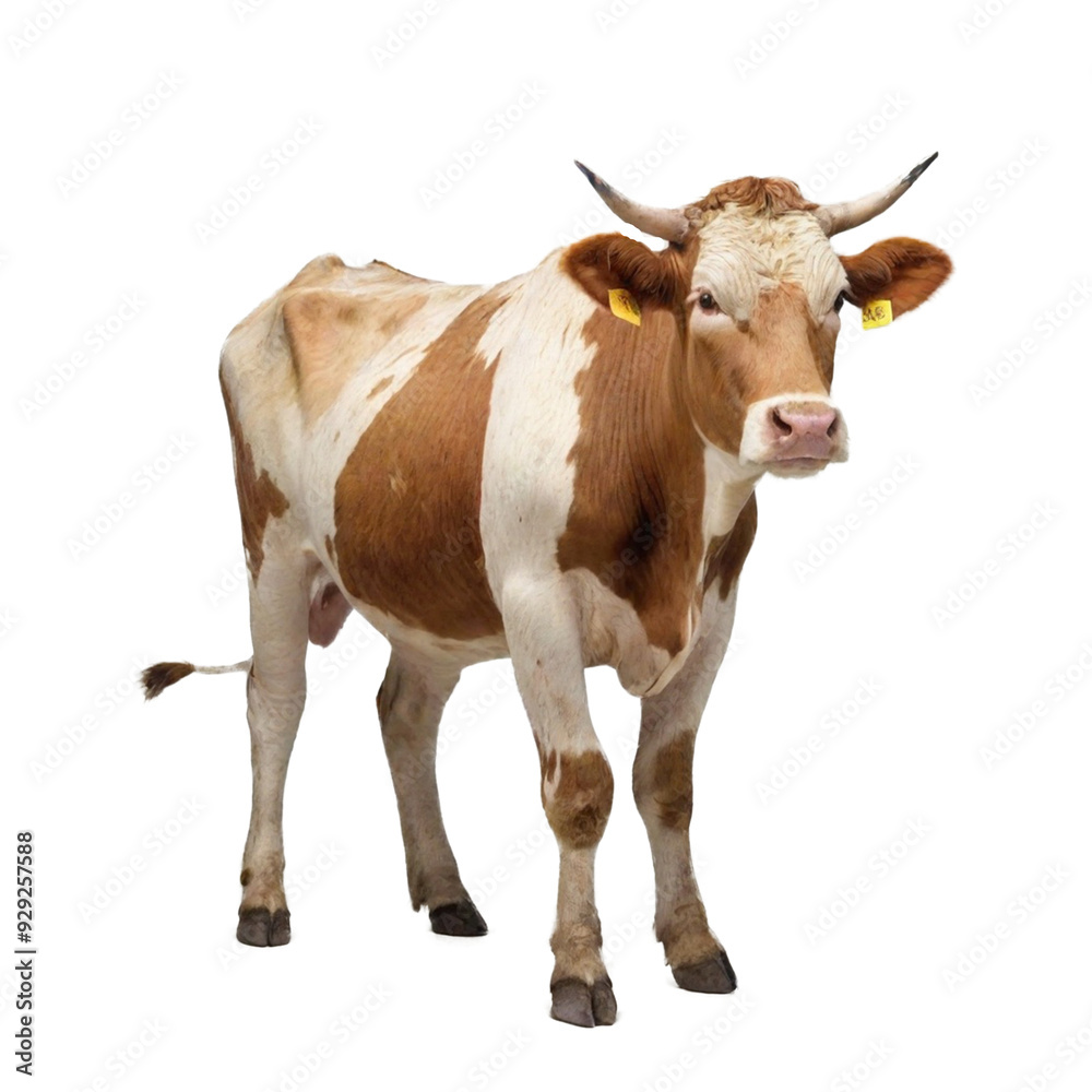 High Quality cow isolated on a Transparent Background High Quality cow isolated on a Transparent Background