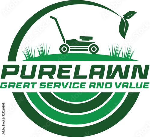 Lawn care logo