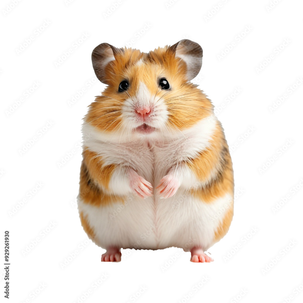 Hamster isolated on a Transparent Background Hamster isolated on a Transparent Background