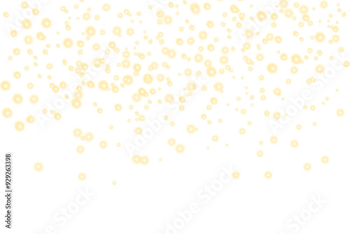 Sparkling glitter lights. glowing magical dust effect. shining gold particles. special glitter magic star sparks for celebration card. stars and confetti
