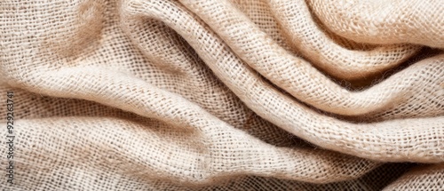 Wallpaper Mural  A close-up of a knitted cloth with a light brown texture Torontodigital.ca