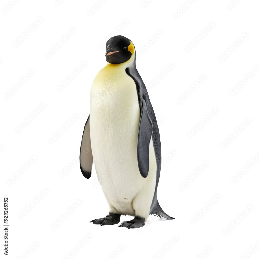 Fototapeta premium isolated Penguin on a transparent Background