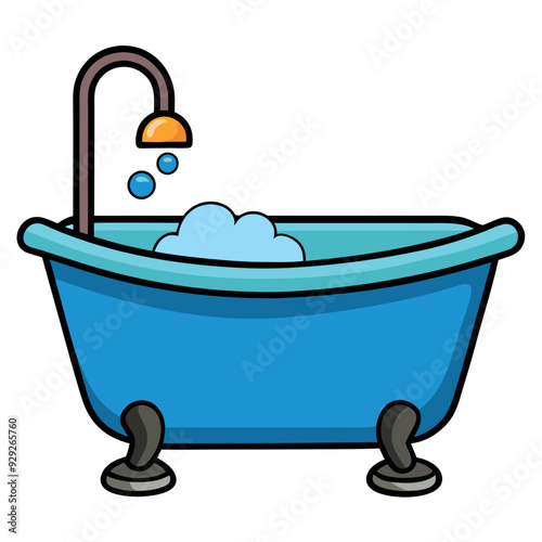 Bathtub Vector Design