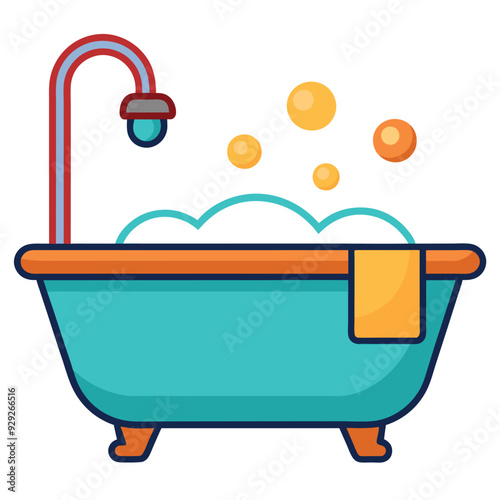 Bathtub Vector Design