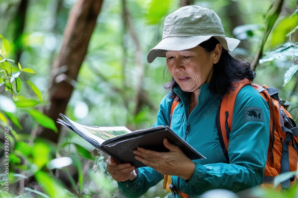 Steward of Sustainability: Experienced Environmental Adviser Reflecting Commitment to Conservation in a Lush Forest Setting Steward of Sustainability: Experienced Environmental Adviser Reflecting Commitment to Conservation in a Lush Forest Setting