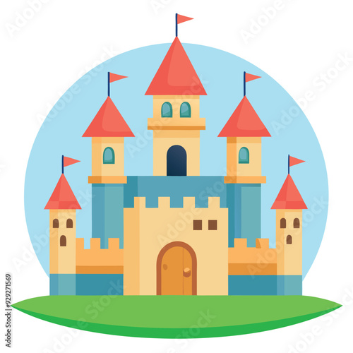 Castle Vector Design