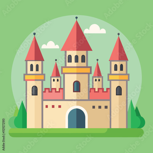 Castle Vector Design