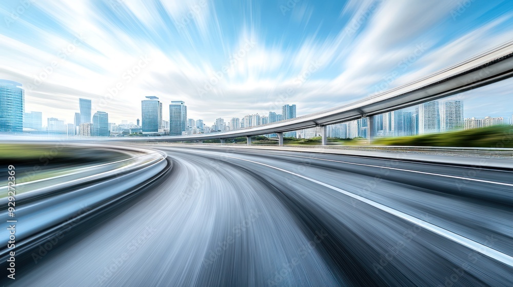 Speeding Through the City Speeding Through the City