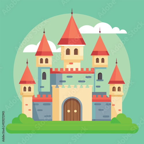 Castle Vector Design