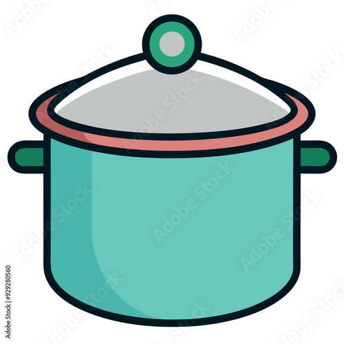 Cooking Pot Vector Design