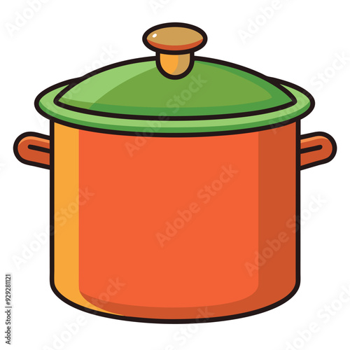 Cooking Pot Vector Design