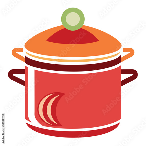 Cooking Pot Vector Design