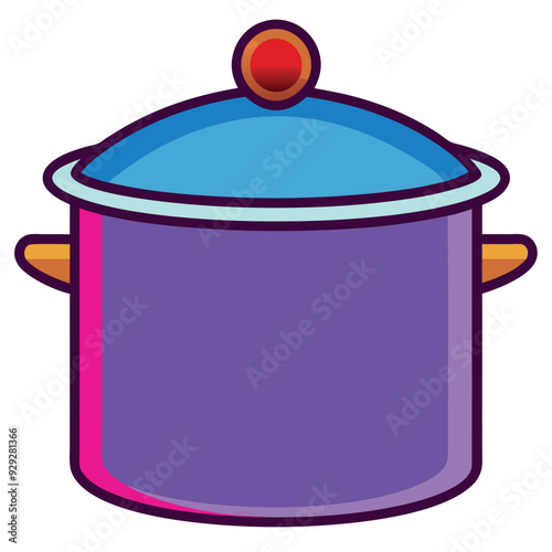 Cooking Pot Vector Design