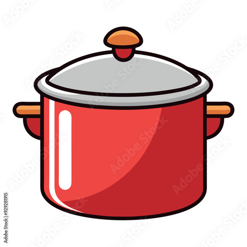 Cooking Pot Vector Design
