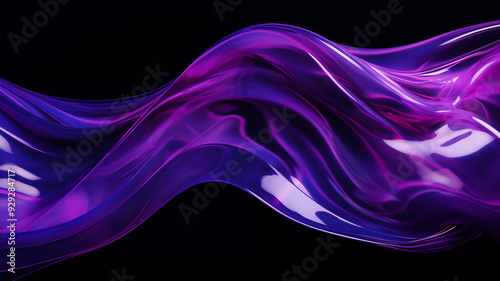 abstract blue and purple background or wallpapper 4k, waves